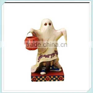 Halloween Trick or Treat Ghost Costume Figurine thumbnail-1