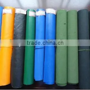 Waterproof and Fireproof PVC Coated Canvas Tarpaulin thumbnail-2