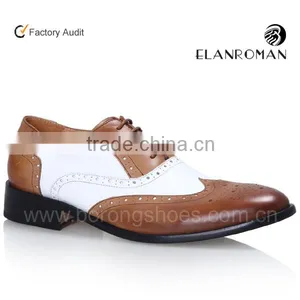 Hot Sale Fashion Man Dress Shoe Brogues Shoes Handmade Leather Shoes thumbnail-1