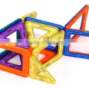 DIY Educational Plastic Magnetic Connecting Building Blocks thumbnail-3
