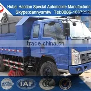 FOTON Hot Sale Small Dump Car Garbage Sweeper Truck thumbnail-1