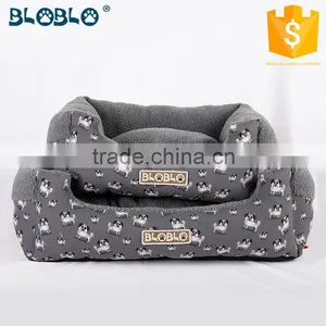 Pure Brown Color Dog Bed for Sale With Soft Cloth and High Quality thumbnail-1