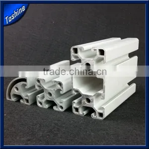 40mm*40mm Extrusion Section Slotted 8mm Aluminum thumbnail-2
