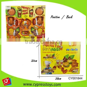 New Product Fast Food Burger Hotdog Turkey Play Food Set for Kid Quality Choice thumbnail-3