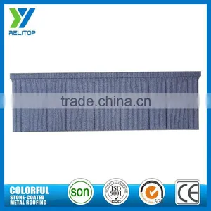 Sand Coated 1340mm Elegant Wood Type Roofing Tile thumbnail-1
