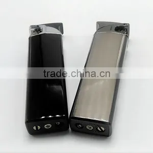 Euro Style Metal Pulse Match Lighter Logo Refillable thumbnail-2