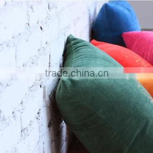 Multi Color Cushion Pillow, Corduroy Sofa Cushion Wholesale thumbnail-3
