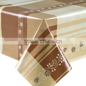 Wholesale Vinyl Tablecloths Table Cloth Covers Pvc Table Cloth With Nonwoven Backing thumbnail-1