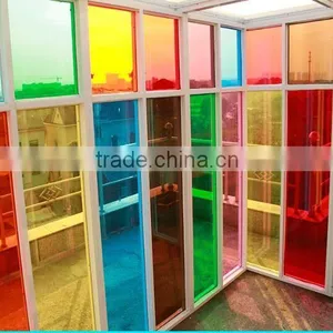 China Supplier Colorful Sun Heat Protection Stained Window Glass Film thumbnail-1