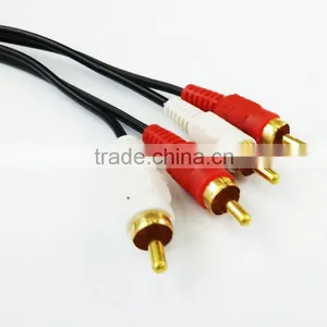 Custom Left and Right Channels Audio CordRCA Cable for tv thumbnail-5