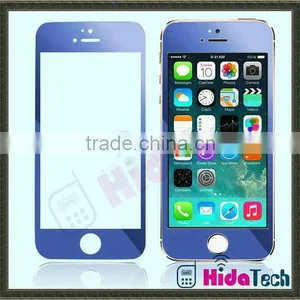 Blue Color Tempered Glass Screen Protector for Iphone thumbnail-1