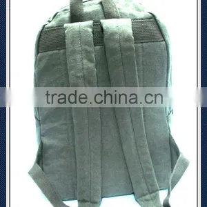 Washed Canvas Backpack Bag thumbnail-2