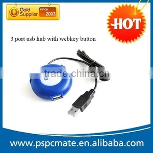 Computer Webkey Usb Hub With 3 Ports With LED as Promotion Gift thumbnail-1