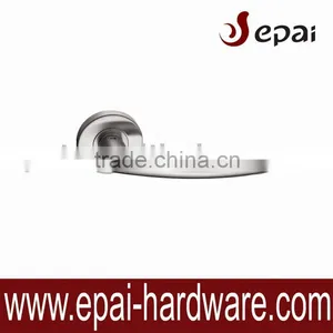 Lever Handle Lock in Stainless Steel thumbnail-1
