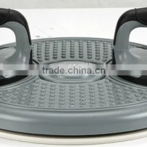 2 in 1 Massage & Exercise Wheel AB Exercise Easy to Use and Carry Home Gym Exercise Wheel AB WHEEL Brake Exercise Wheel Massage thumbnail-6