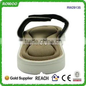 Popular Grey Men's Adjustable Foam EVA Sandals thumbnail-3