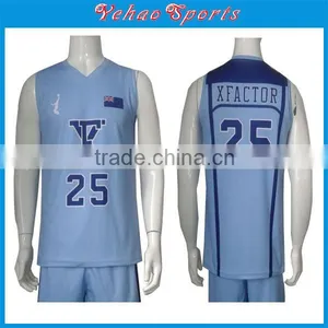 2014 New Style Basketball Jersey thumbnail-1