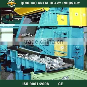 Tumble Type Shot Blasting Machine With Rubber Belt for Fasteners and Hardwares thumbnail-1