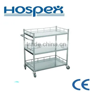 HH123 Hospital Stainless Steel Dressing Trolley thumbnail-1