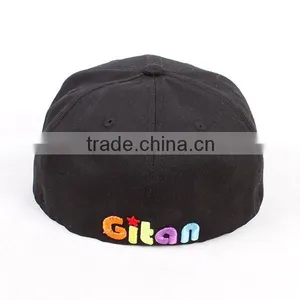 Plain Custom Elastic Cotton Fitted Baseball Cap,fitted Brimless Baseball Cap thumbnail-2