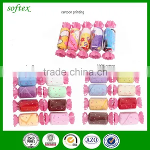 Cute Candy Shape Wedding Gift Towel With Print thumbnail-5
