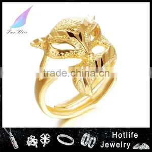 Saudi Arabia Gold Wedding Ring Price Fox Design 4 Gram Gold Ring Quality Choice thumbnail-1