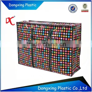 PP Woven Zip Lock Carrying Bag/foldable Carrie Bag for Clothes/quilt/sundries thumbnail-1