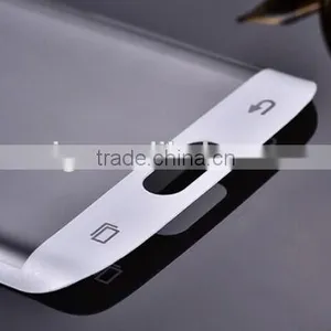 3D Curver Anti-shock Tempered Glass Screen Protector, Anti-fingerprint Full Cover Edge to Edge Glass Film for Samsung s6 Edge thumbnail-4