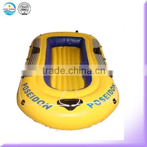 Pvc Inflatable Plastic Boat With Two Psddles thumbnail-1