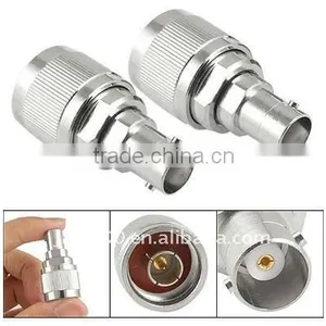 SMB Female to BNC Male RF Coaxial Cable Adapter thumbnail-1