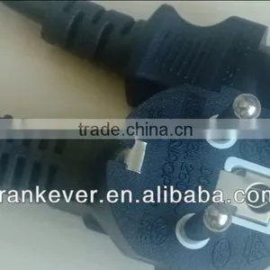 HIGH QUALITY EURO SOCKET UL POWER CORD 250V thumbnail-1