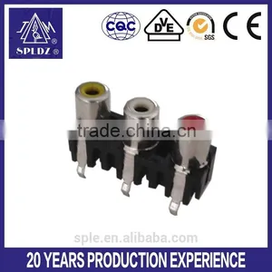 3 Pin RCA Connectors AV3-8.4-6 thumbnail-1