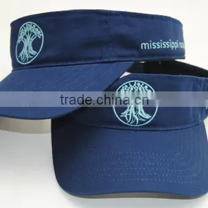 Custom 100% Cotton Sun Visor Hats thumbnail-5