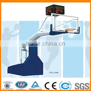 Height Movable Electric Hydraulic Basketball Stand thumbnail-1
