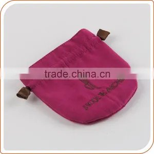 Double Drawstring Pouch With Custom Printed Logo Small Jewellery Bag thumbnail-6