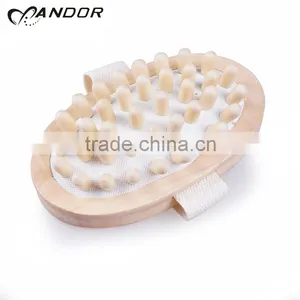 Wood Short Handle Massage Body Brush thumbnail-1