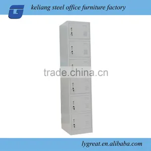 6 Door Steel Locker Cabinet/Used School Lockers For Sale thumbnail-1