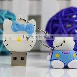 High Quality Production 2 gb Hello Kitty Cartoon Shape Usb Stick thumbnail-1