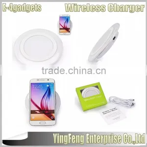 Qi Wireless Charger Genuine Charging PAD for Samsung Galaxy s6 Edge, DC5V Wireless Charger for Samsung Galaxy S6 S6 Edge Note 5 Supplier's Choice thumbnail-1