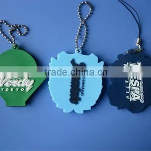 Custom Mobile Phone Pendant With Raise Logo for Promotion thumbnail-1