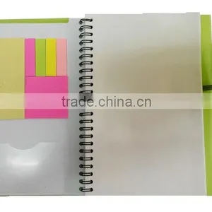 Hard Cover Spiral Notebook With Sticky Notes and Pen.Wenzhou thumbnail-1