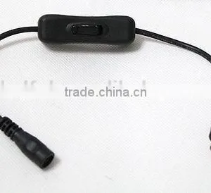DC 5.5x2.5mm On/Off Switch Female Male Connector For LED Strip Light Gut thumbnail-6