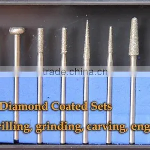 ZD101 Popular Lab Used Diamond Burs Kit Alloy Metal Polisher thumbnail-1