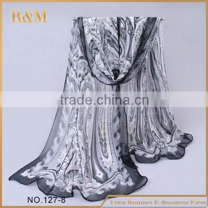 Latest Hot Selling!! OEM Design Silk Hair Scarf Fastest Delivery thumbnail-2