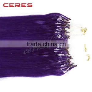 Virgin Remy Brazilian Micro Braid Hair Extensions Crochet thumbnail-2