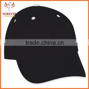 Promo Gifts 100% Custom Logo Print Brushed Cotton Baseball Cap Visor thumbnail-5