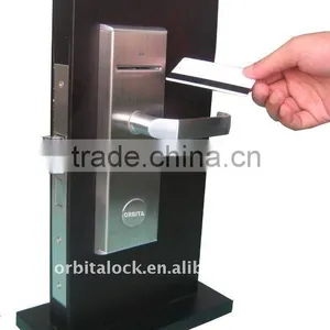 Smart IC Lock, rf Card Lock,hotel Card Lock,digital Door Lock,electronic Door Handle Lock,Euorpe RF Lock,hotel Room Card Lock thumbnail-3