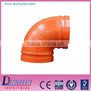 ISO9001approved Connection and Elbow Type Grooved Elbow thumbnail-3