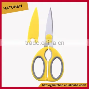 SK-010 LFGB Certificated 2cr13 S/s Colourful Scissors Kitchen Shears thumbnail-5
