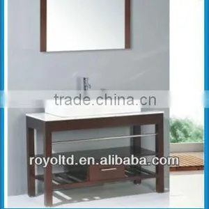 MDF/oak Bathroom Vanity Unit RA003 thumbnail-1